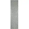 Image de Tapis de cuisine carreaux de ciment noir 80x300