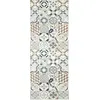 Image de Tapis de cuisine carreaux de ciment marron 70x180