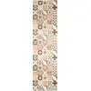 Image de Tapis de cuisine carreaux de ciment orange 80x300