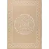 Image de Tapis intérieur et extérieur effet jute motif oriental blanc 200x290