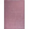 Image de Tapis uni à poils ras - rose - 120x160 cm