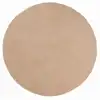 Image de Tapis rond motif arc en relief - Beige - D120 cm