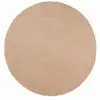 Image de Tapis rond motif géométrique en relief - Beige - D160 cm