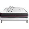 Image de Pack matelas sommier kit 200x200 oreiller couette