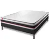 Image de Ensemble 140x190 mousse - sommier kit