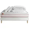Image de Pack matelas sommier kit 180x200 oreiller couette