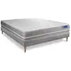 Image de Ensemble 140x190 matelas mémoire de forme sommier kit gris