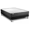 Image de Ensemble 160x200 matelas mémoire de forme sommier noir