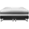 Image de Ensemble 2x100x200 matelas mémoire de forme sommier noir