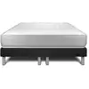 Image de Ensemble 2x80x200 matelas mémoire de forme sommier noir