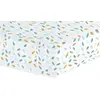 Image de Drap housse lit bébé modèle feuille