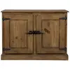 Image de Buffet en bois recyclé 2 portes