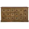 Image de Buffet en bois recyclé 18 tiroirs