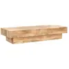 Image de Table basse rectangulaire en bois de manguier