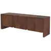 Image de Meuble tv en bois de manguier 3 portes 150 cm