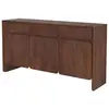 Image de Buffet en bois de manguier avec 3 portes et 3 tiroirs