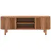 Image de Meuble tv en bois d'acacia 145 cm