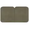 Image de Tête de lit en tissu vert olive 160 cm