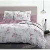 Image de Parure de couette 100% coton rose 220x240 cm