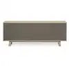 Image de Buffet bas 2 portes+3 tiroirs 200 cm, en frêne