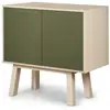 Image de Buffet en frêne 2 portes 100 cm, hauteur 94 cm
