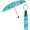 Image de Parapluie pliant bleu clair tissu 4 x 4 x 29 cm