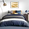 Image de Parure de couette 100% coton 57 fils imprimée 240x220cm 2 taies
