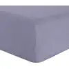 Image de Drap housse en lin mineral 180x200 cm