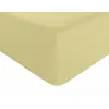 Image de Drap housse en lin beurre 140x190 cm