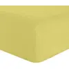 Image de Drap housse en lin poire 180x200 cm