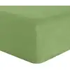 Image de Drap housse en lin kiwi 180x200 cm
