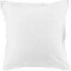 Image de Taie d'oreiller coton blanc 63x63 cm