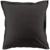 Image de Taie d'oreiller coton gris fonce 63x63 cm