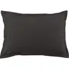 Image de Taie d'oreiller coton gris fonce 50x70 cm
