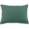 Image de Taie d'oreiller coton vert canard 50x70 cm