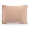 Image de Taie d'oreiller satin de coton rose nude 50x70 cm