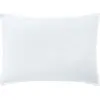 Image de Taie d'oreiller percale de coton blanc nuage 50x70 cm