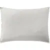 Image de Taie d'oreiller percale de coton gris perle 50x70 cm