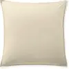 Image de Taie d'oreiller percale de coton ecru naturel 65x65 cm