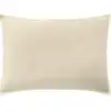 Image de Taie d'oreiller percale de coton ecru naturel 50x70 cm