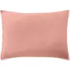 Image de Taie d'oreiller percale de coton rose poudré 50x70 cm