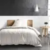 Image de Housse de couette 240x260 cm Gaze de Coton Blanc Pur
