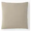 Image de Taie d'oreiller gaze de coton ecru naturel 65x65 cm