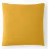Image de Taie d'oreiller gaze de coton safran mineral 65x65 cm