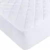 Image de Protège matelas 90x190 cm Polyester Matelasse - Respirant Blanc