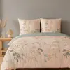 Image de Parure housse de couette en coton imprimée + 2 taies 240x220 cm