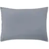 Image de Taie d'oreiller percale de coton bleu forever 50x70 cm