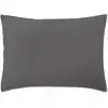 Image de Taie d'oreiller percale de coton gris magnet 50x70 cm