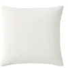 Image de Taie d'oreiller gaze de coton blanc pur 65x65 cm