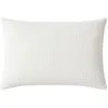 Image de Taie d'oreiller 50x70 cm Gaze de Coton Lavé Blanc Pur